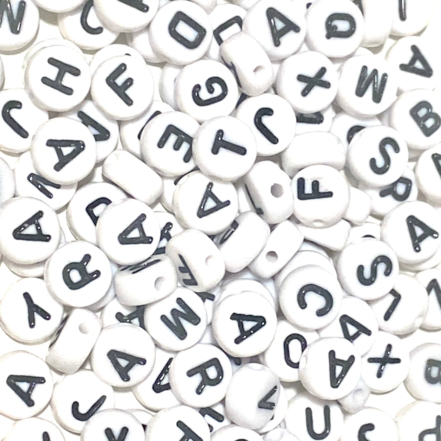 Letter beads