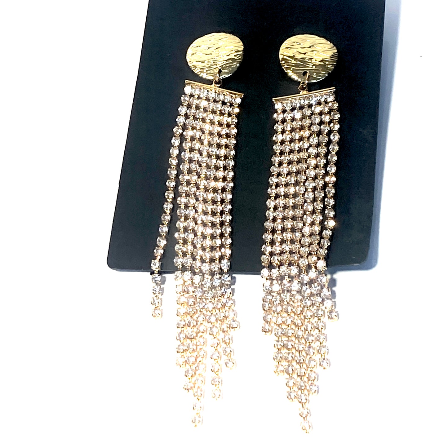 Cubic zirconia Tassels