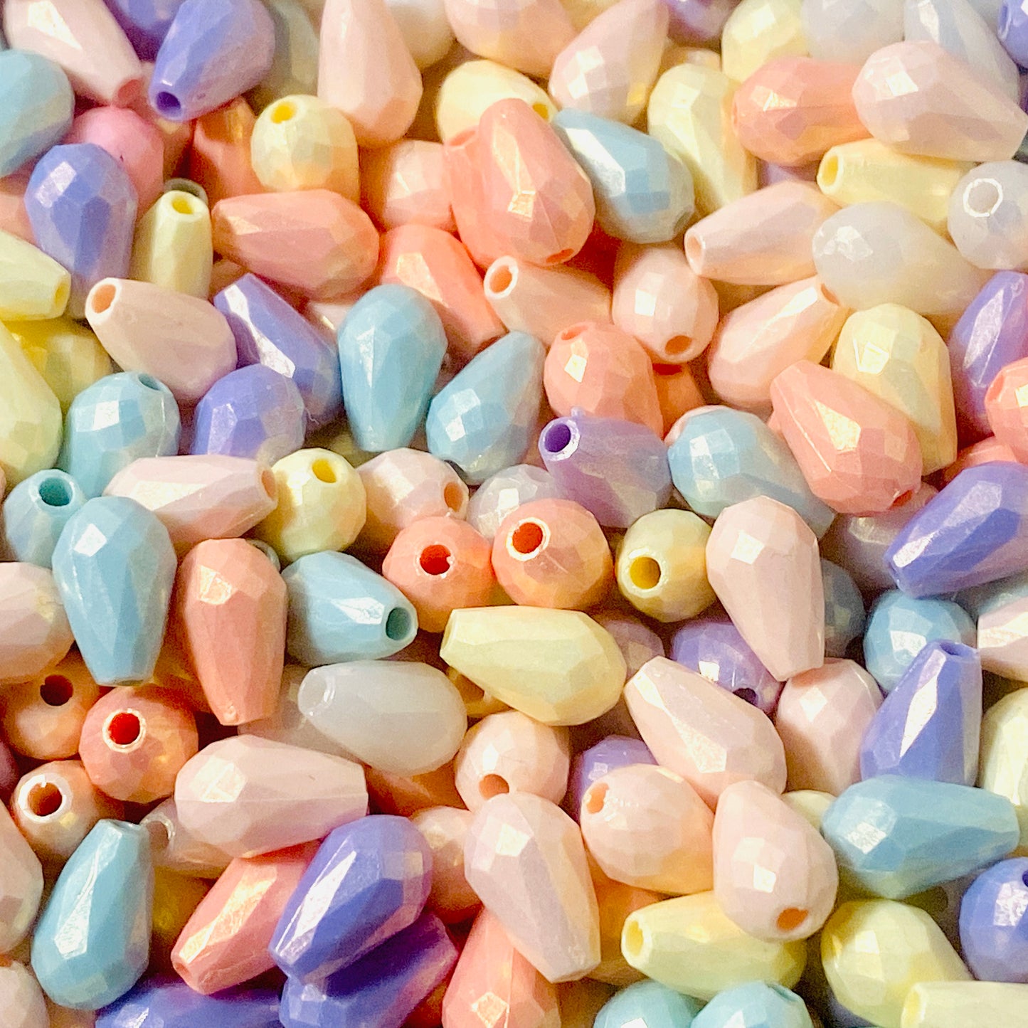 Acrylic Beads Pastel Drops