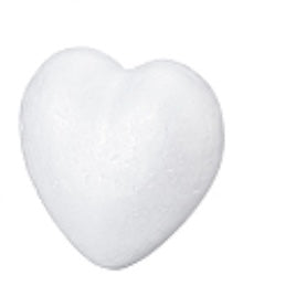 Styrofoam heart