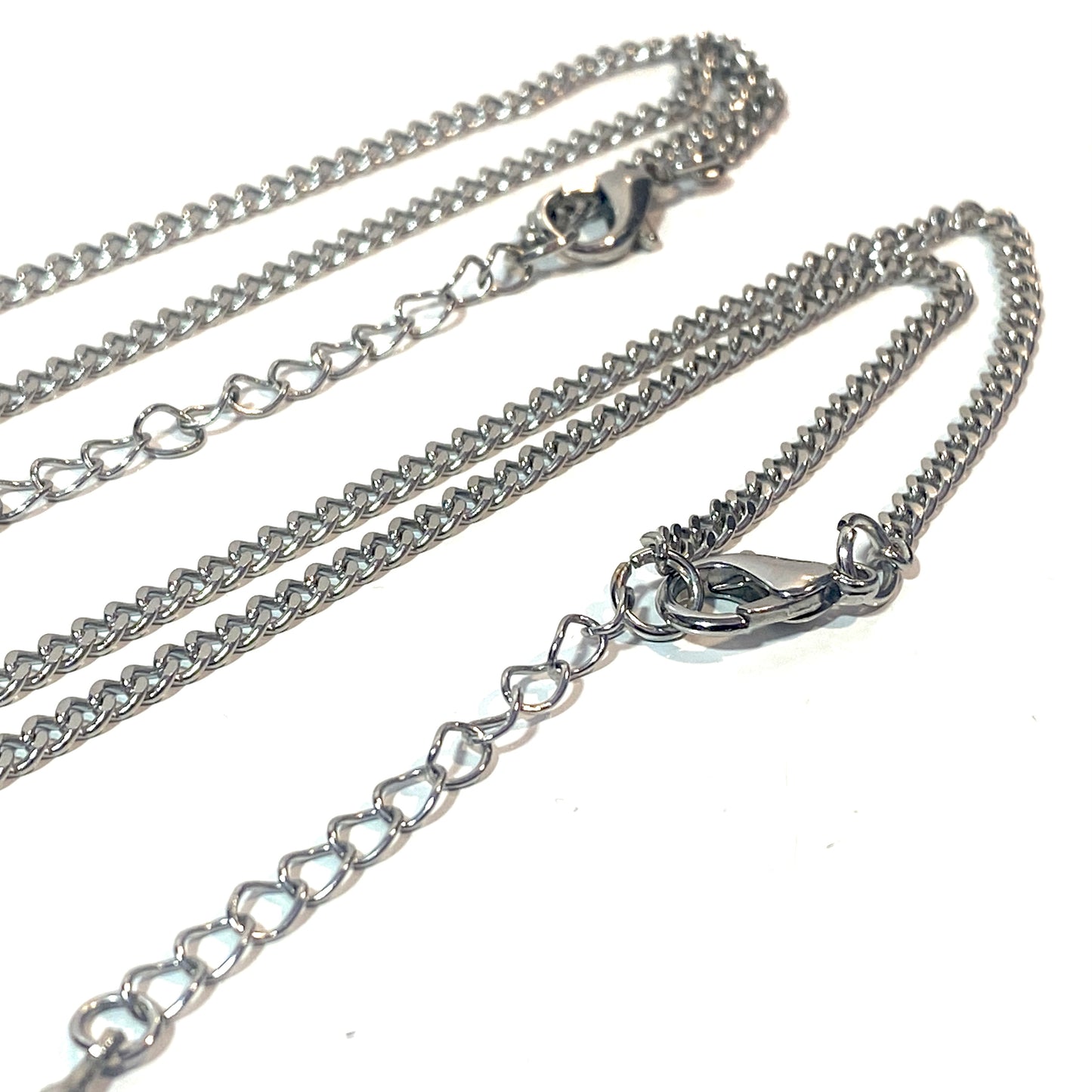 Färdiga halsband tvistad kedja Rostfritt stål