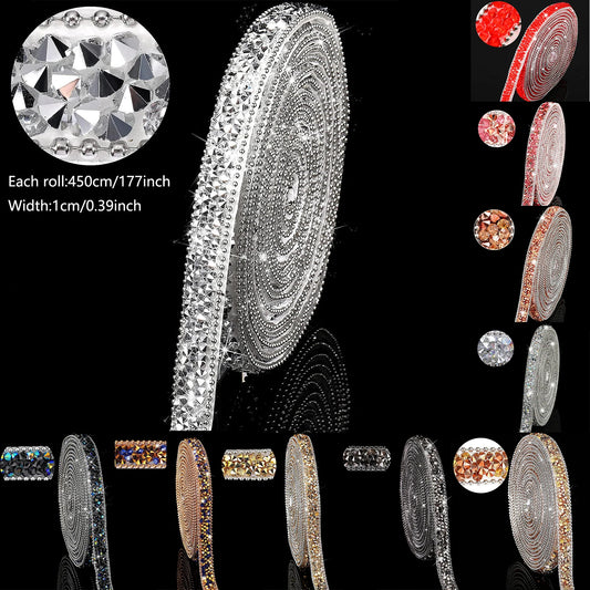 Rhinestone tape 4.5M in different colors