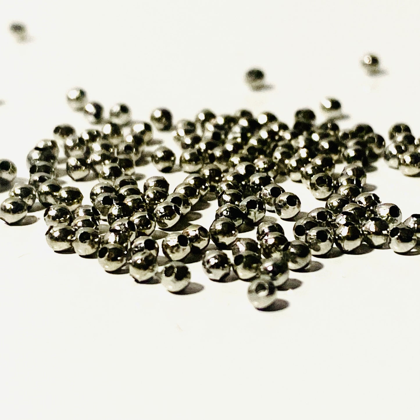 beads silver 1mm