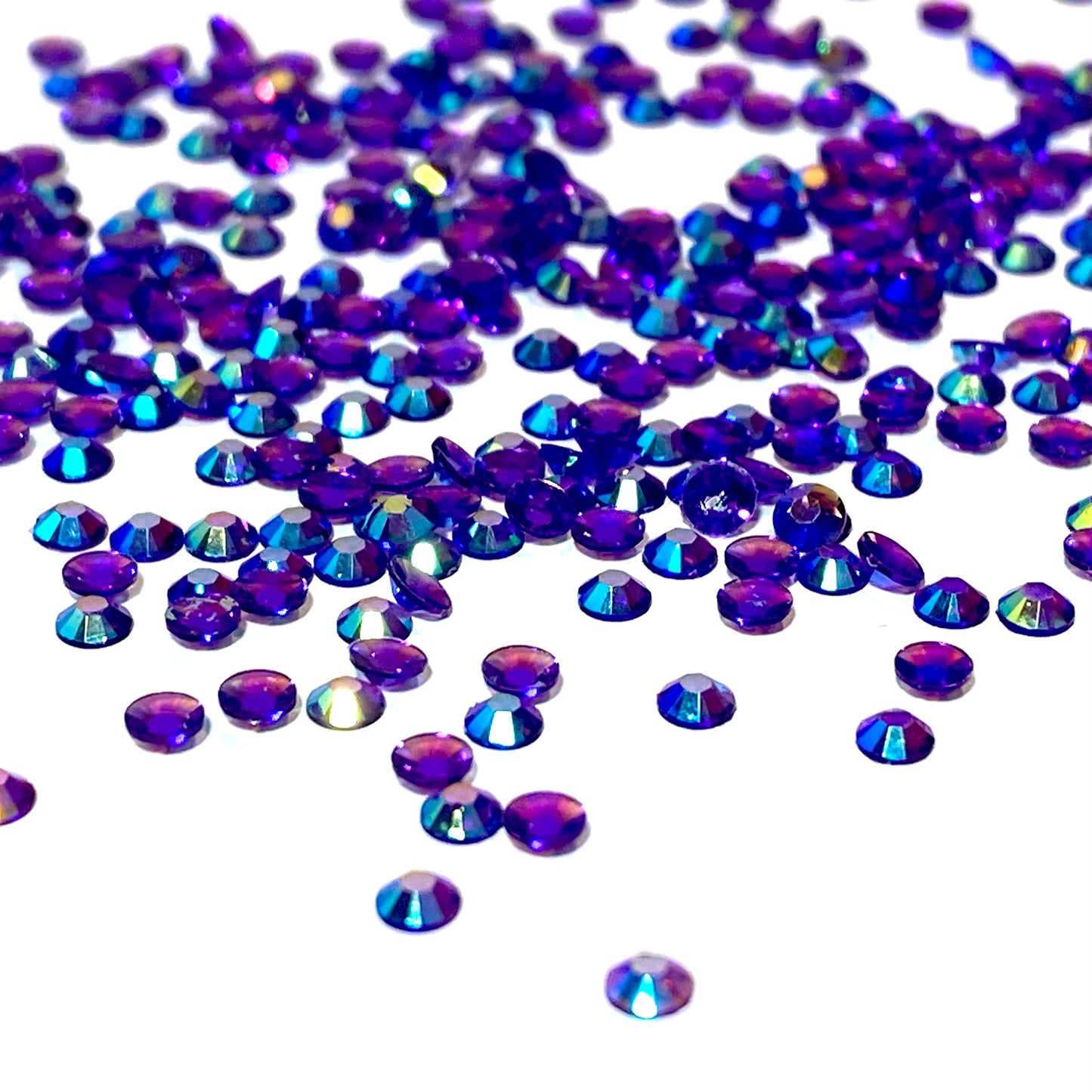 Strass stenar Lila