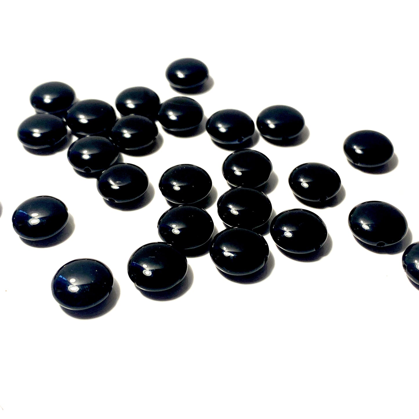 Gemstone beads Black onyx.
