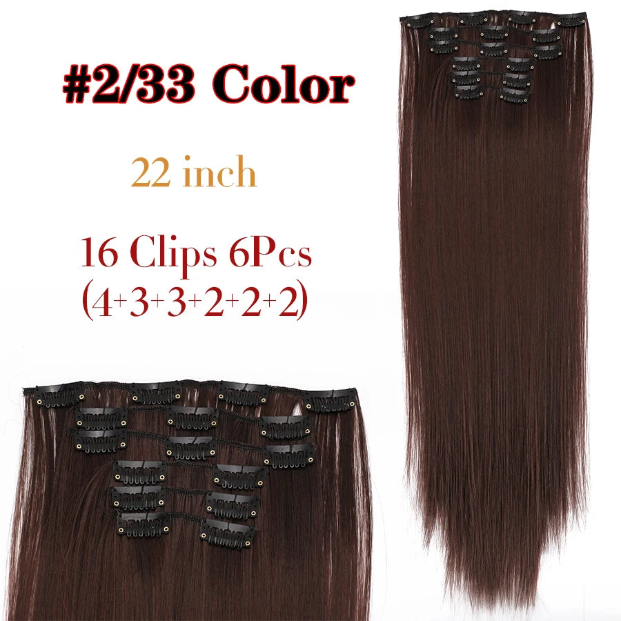 Hair extensions rakt/ lockigt