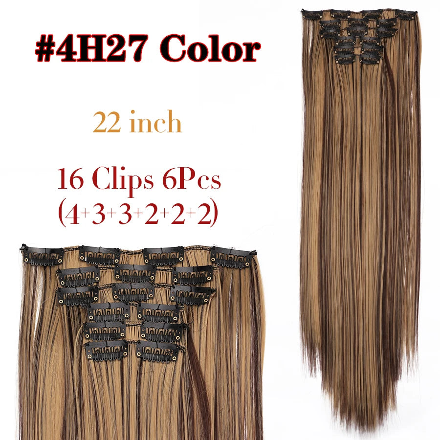 Hair extensions rakt/ lockigt
