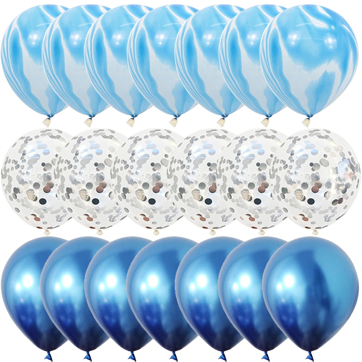 20-40st ballong paket olika färger
