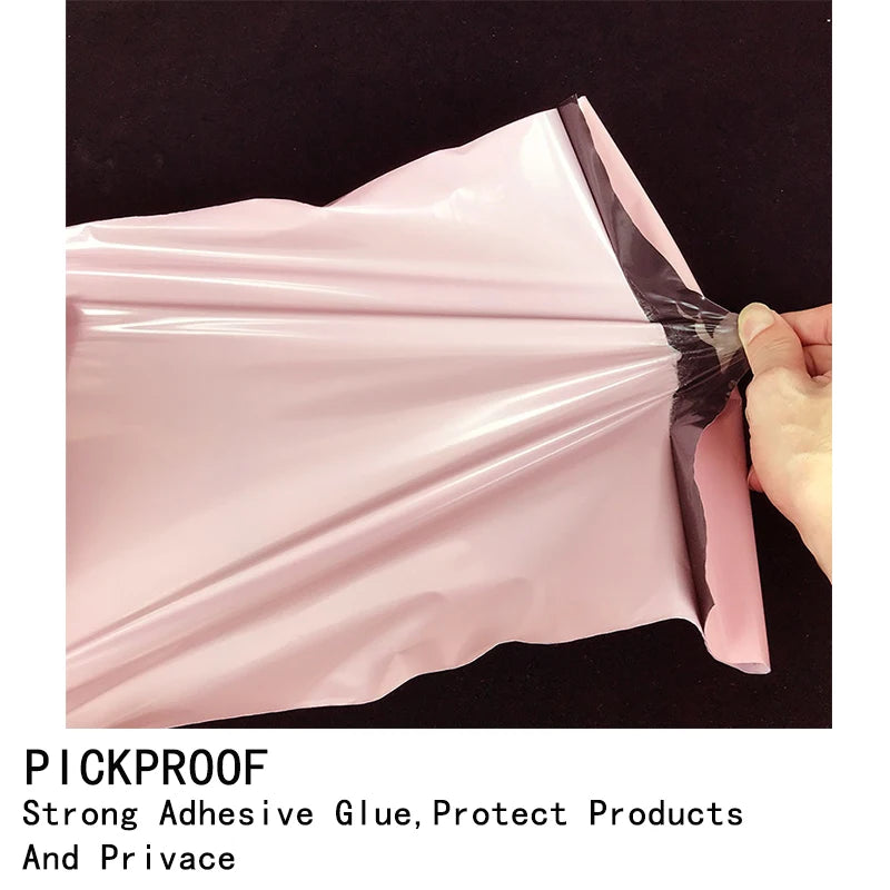 10pcs Shipping Bags Pink