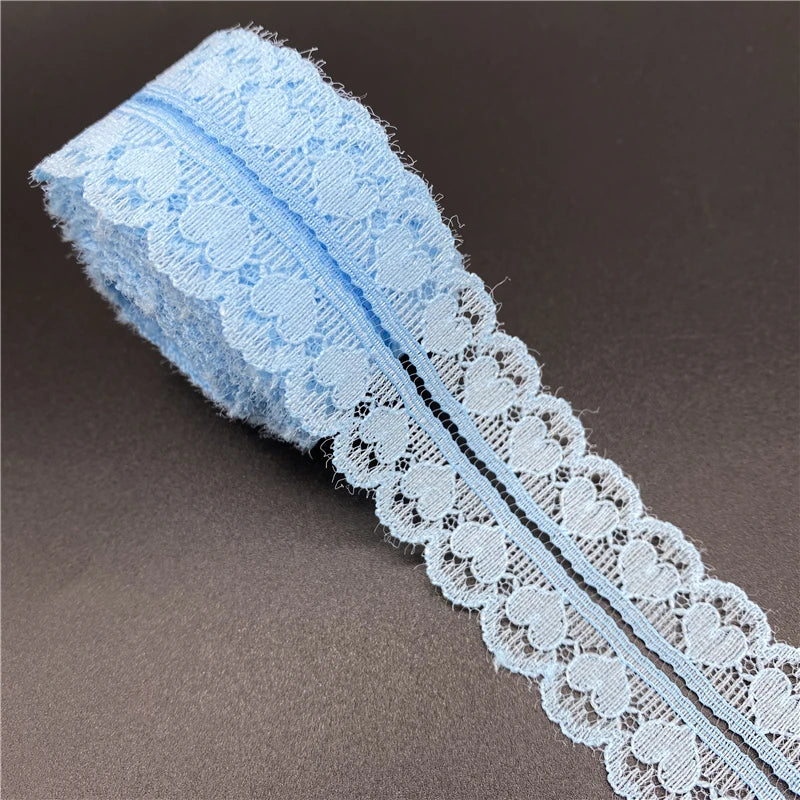 Lace ribbon 30mm wide different colors