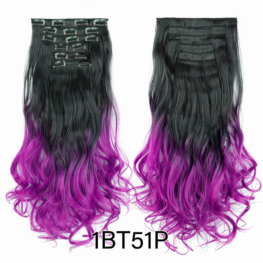 Hair extensions rakt/ lockigt