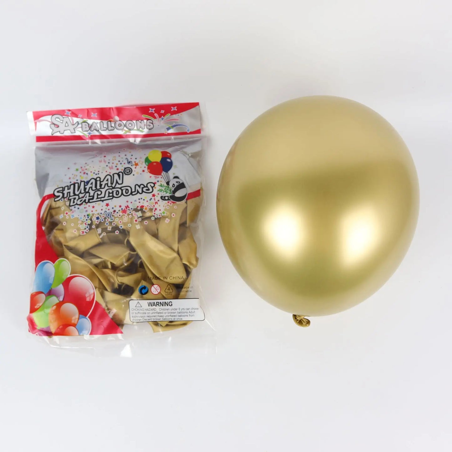 Mixade ballonger på 162st olika färger