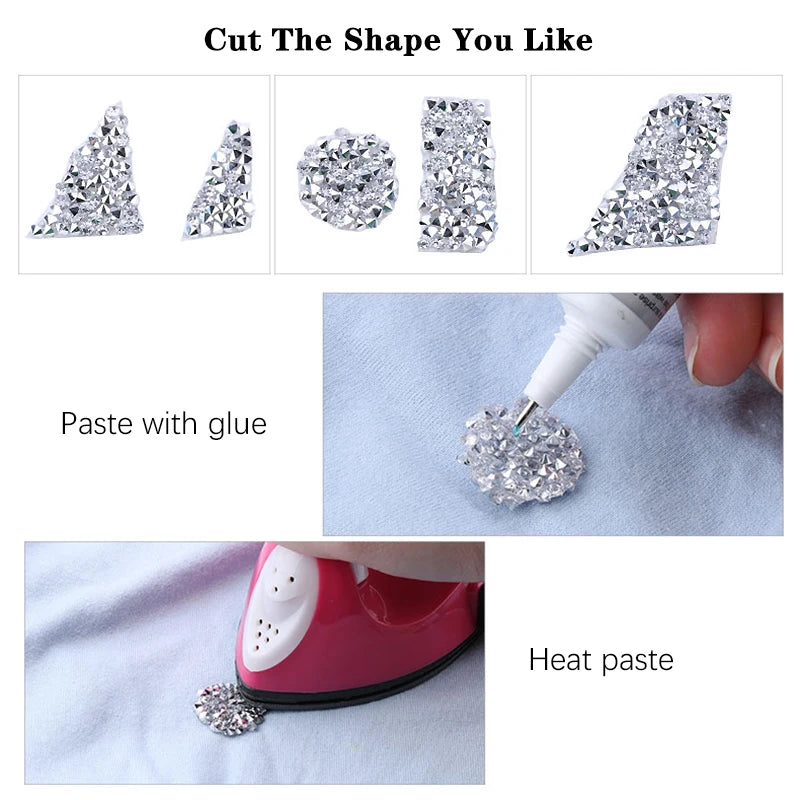 Strass band hot fix