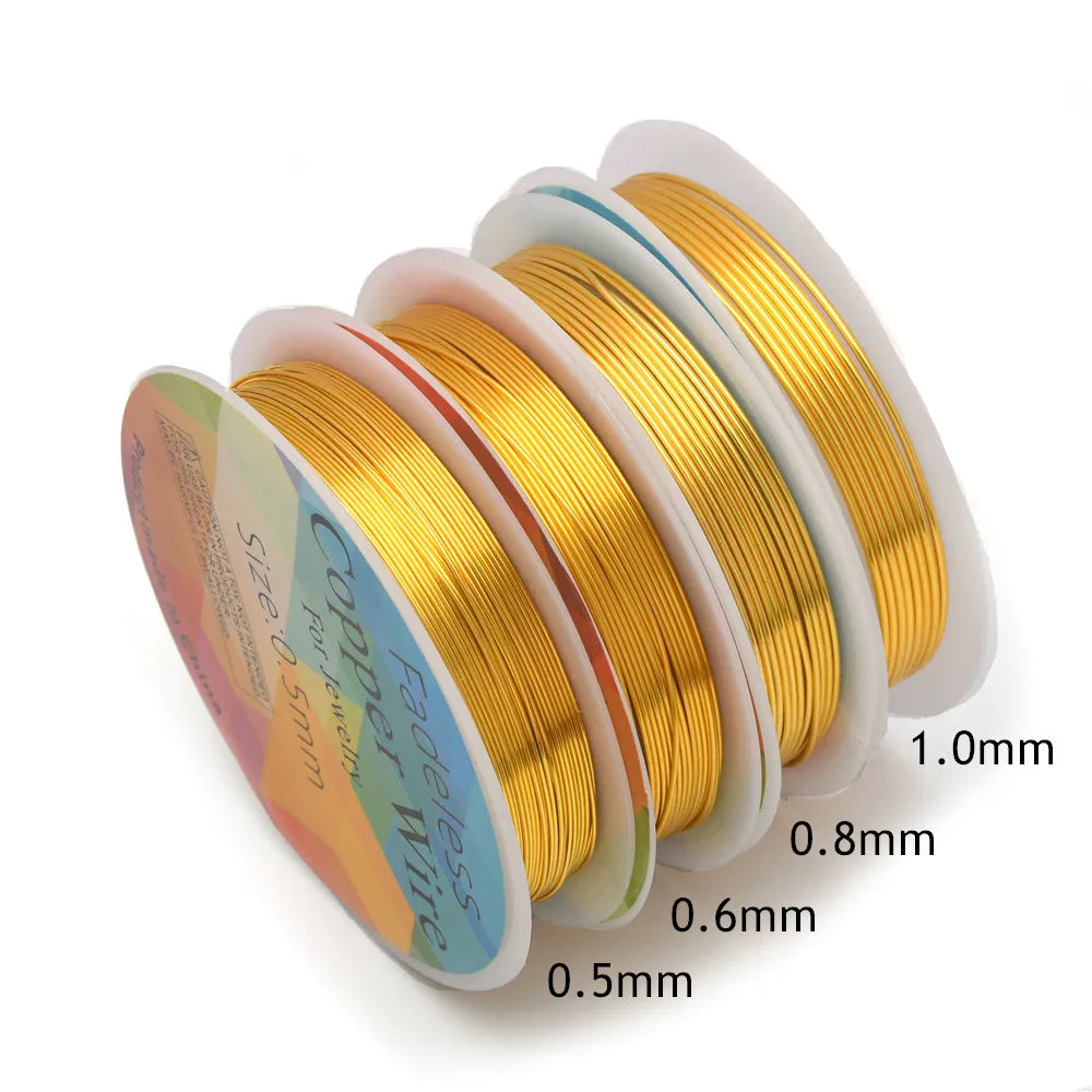 10-pack Metal koppar tråd
