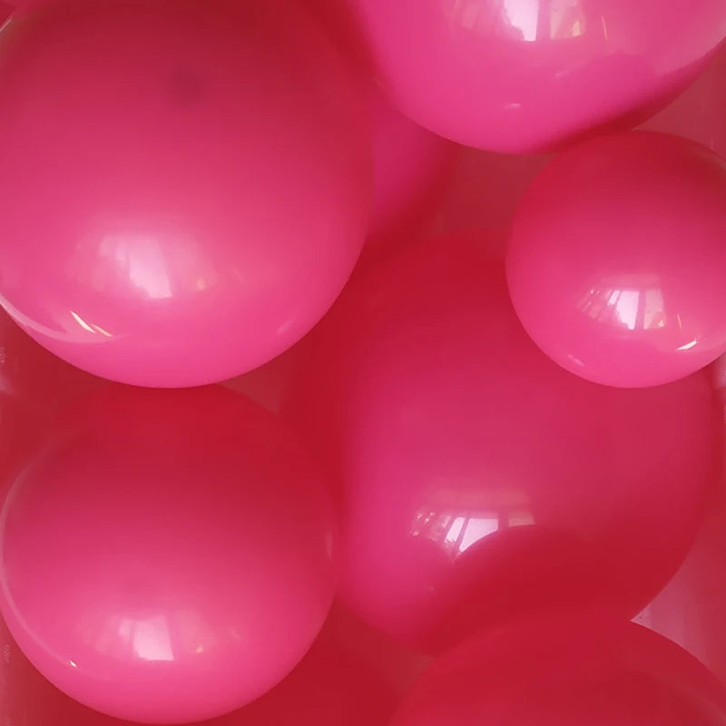 Candy color stora Latex Ballonger