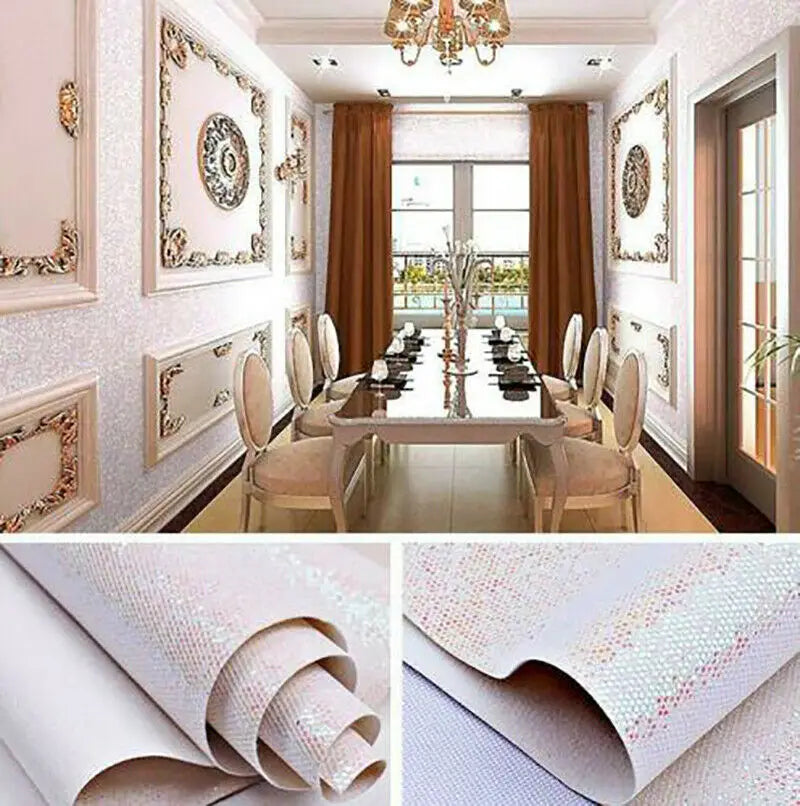 Leather fabric with glitter in different colors