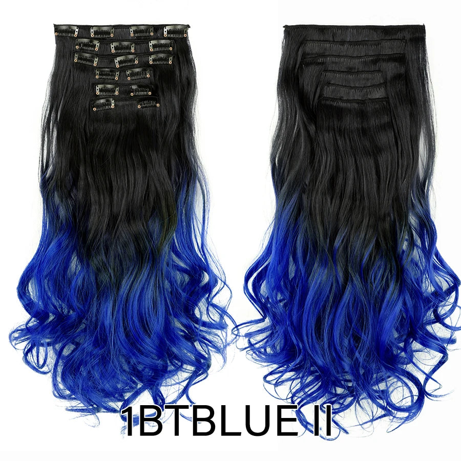 Hair extensions rakt/ lockigt