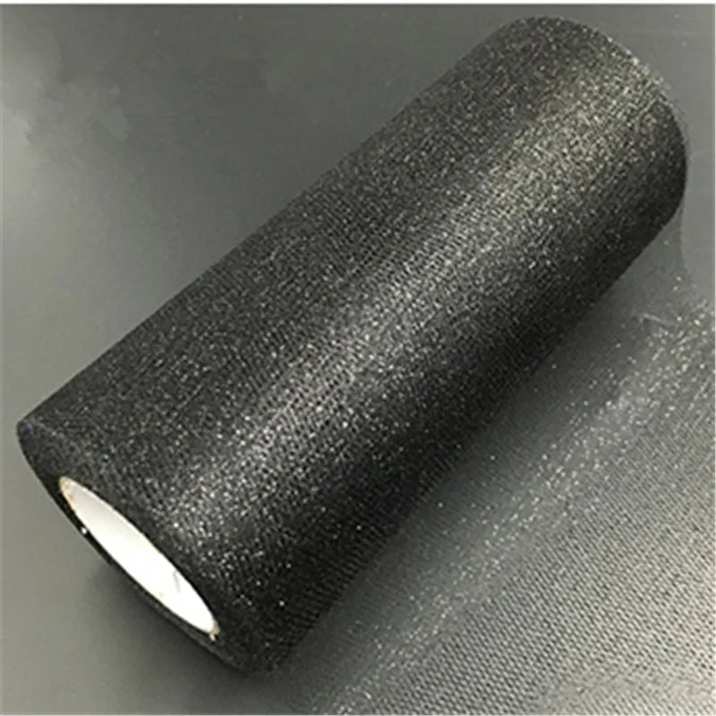 Tulle shiny fabric 22m
