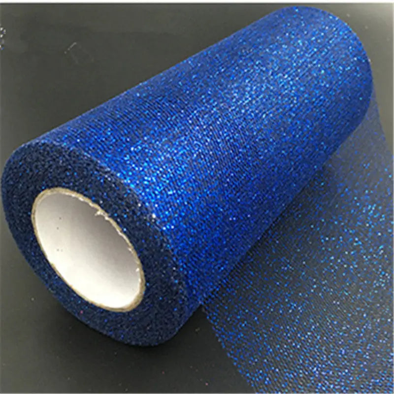 Tulle shiny fabric 22m