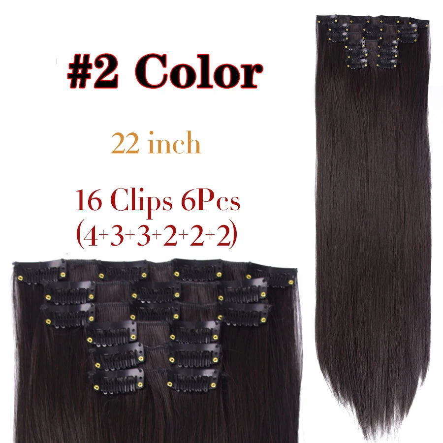 Hair extensions rakt/ lockigt