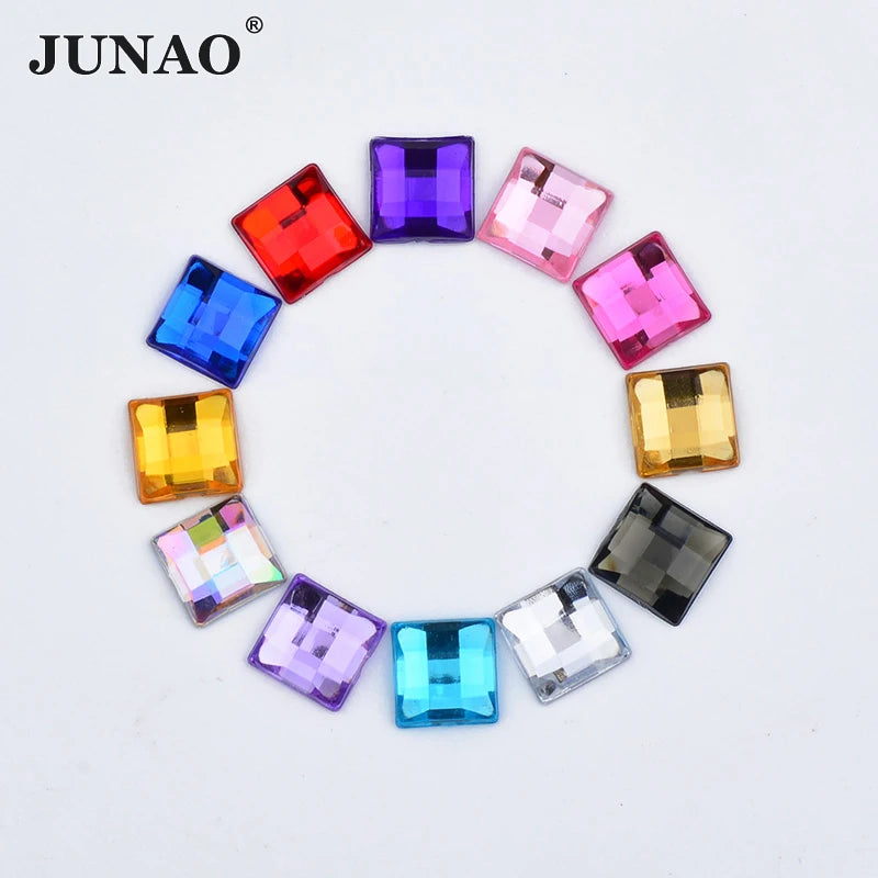 Square Rhinestones not hot fix