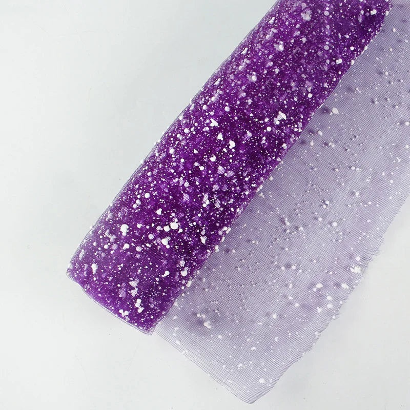 Glitter tyll tyg