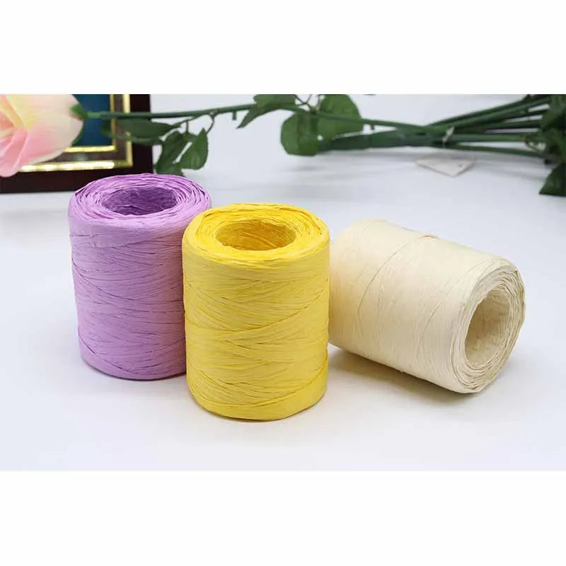 180M Raffia pappers garn