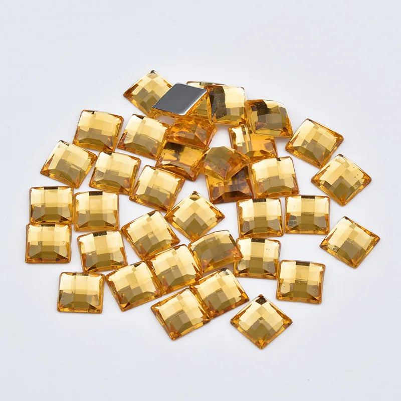 Square Rhinestones not hot fix