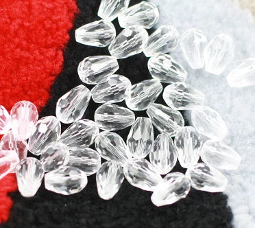 Glass drops 11x8mm