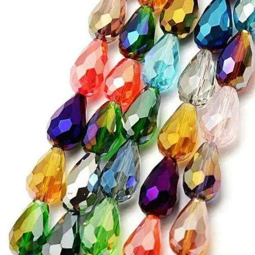 Glass drops 11x8mm