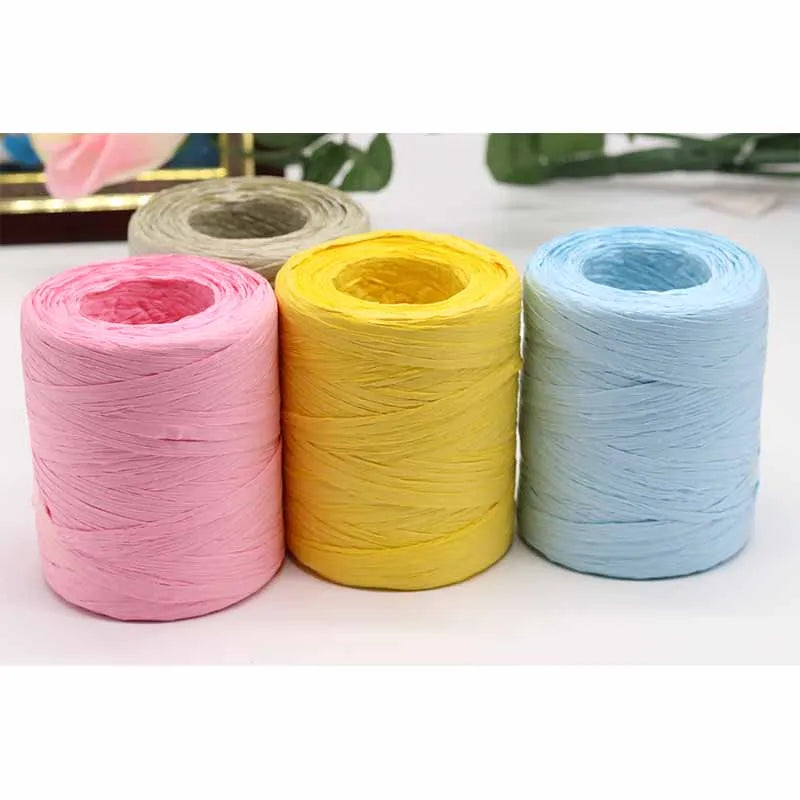 180M Raffia pappers garn