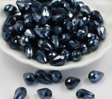 Glass drops 11x8mm