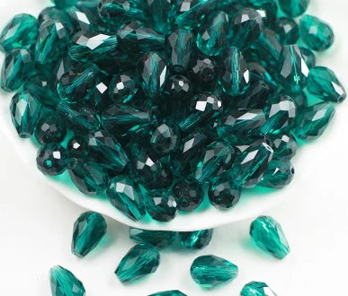 Glass drops 11x8mm