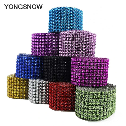 rhinestone ribbon 4cm wide
