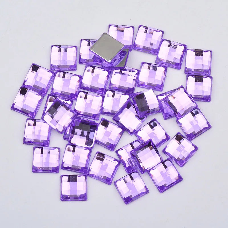 Square Rhinestones not hot fix