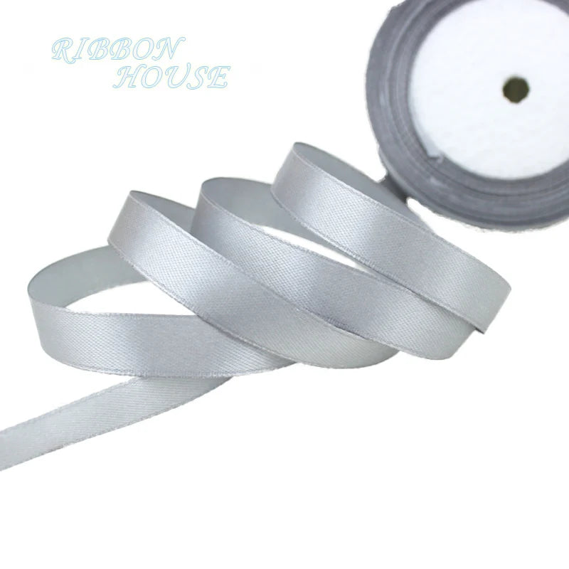 Satin Ribbon Grey