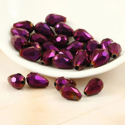 Glass drops 11x8mm