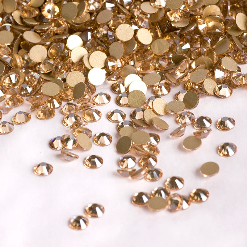 Rhinestones Golden