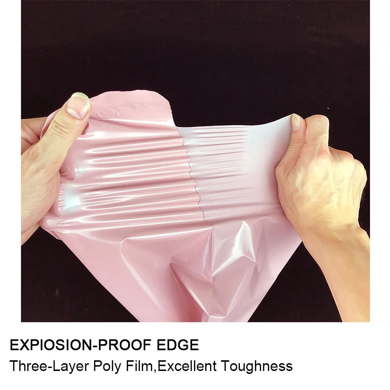 10pcs Shipping Bags Pink