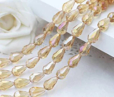 Glass drops 11x8mm