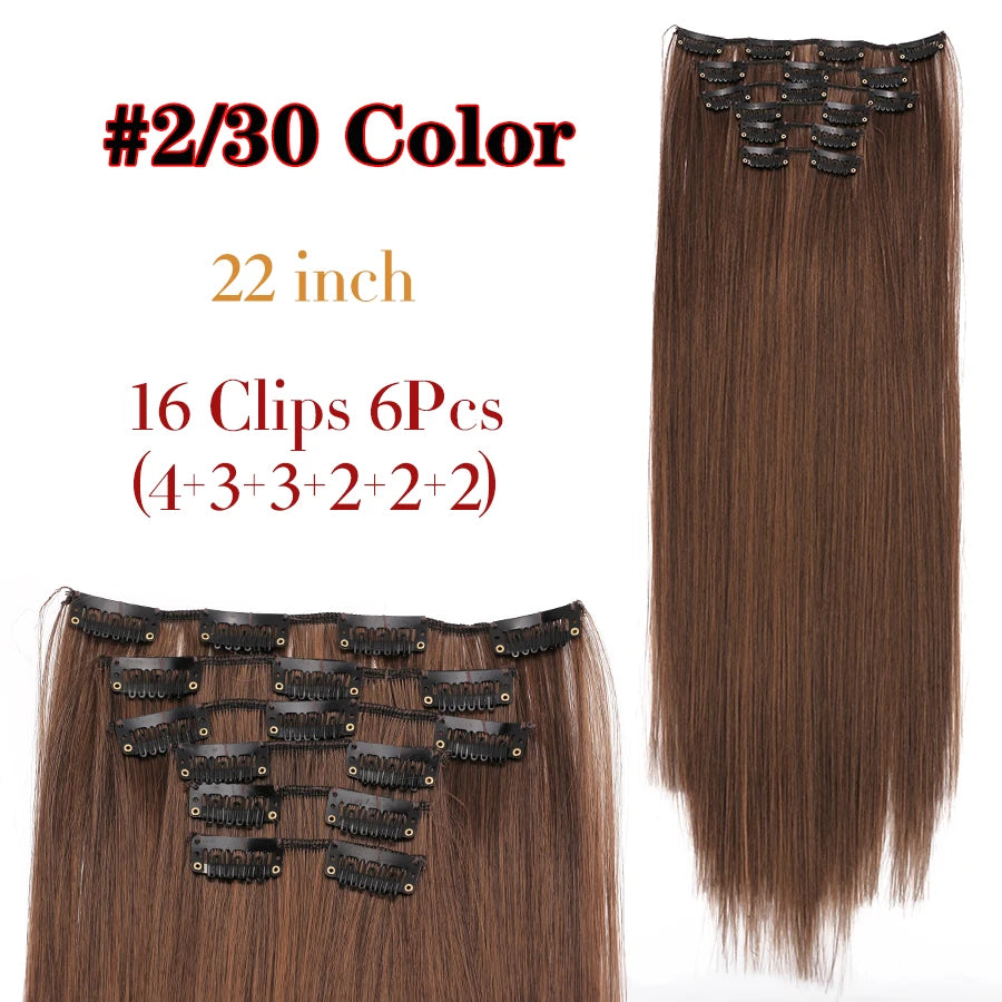 Hair extensions rakt/ lockigt