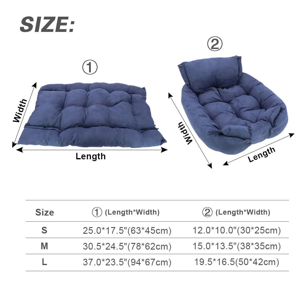 Multifunctional mattress/bed for dog