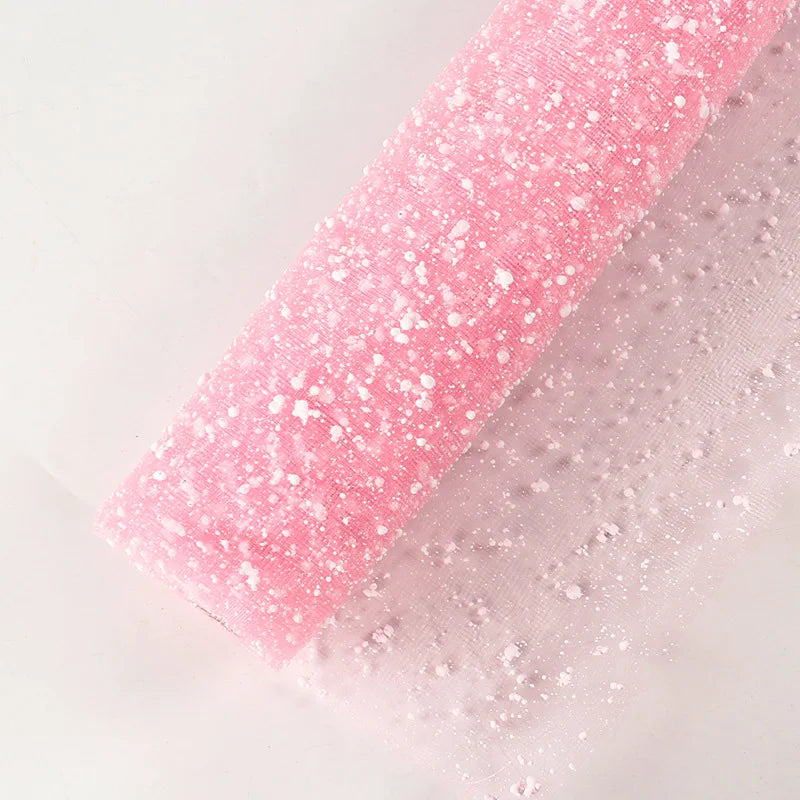 Glitter tyll tyg