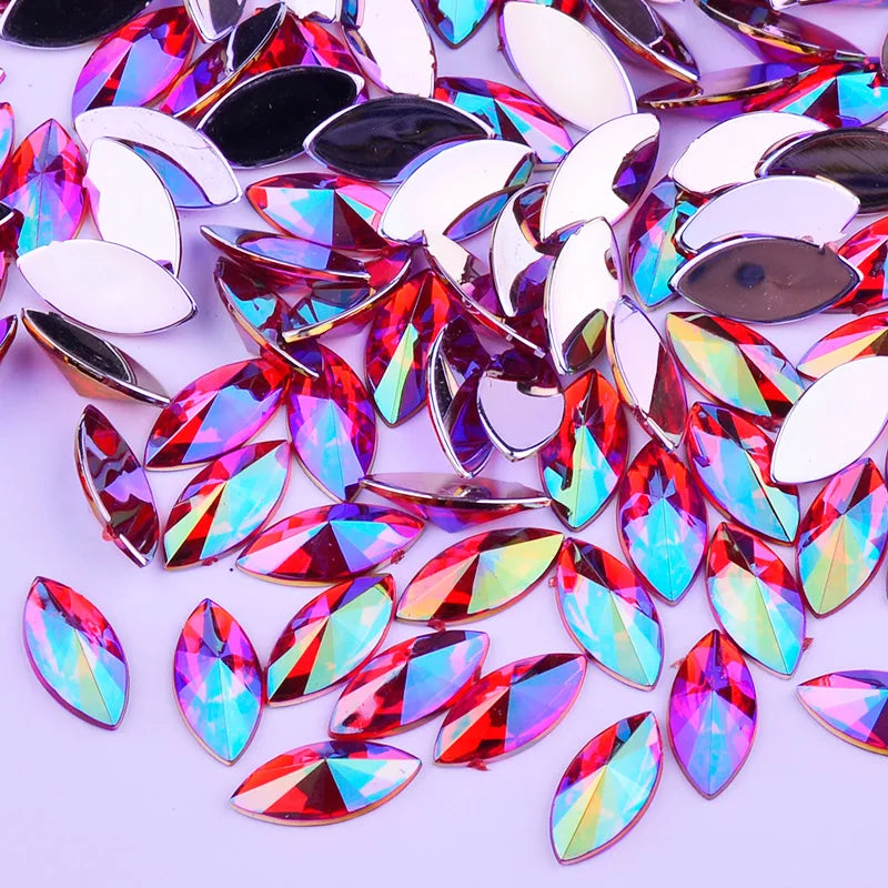 Strass stenar " hästöga"