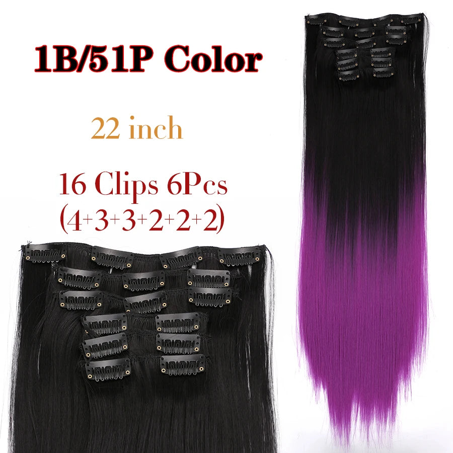Hair extensions rakt/ lockigt
