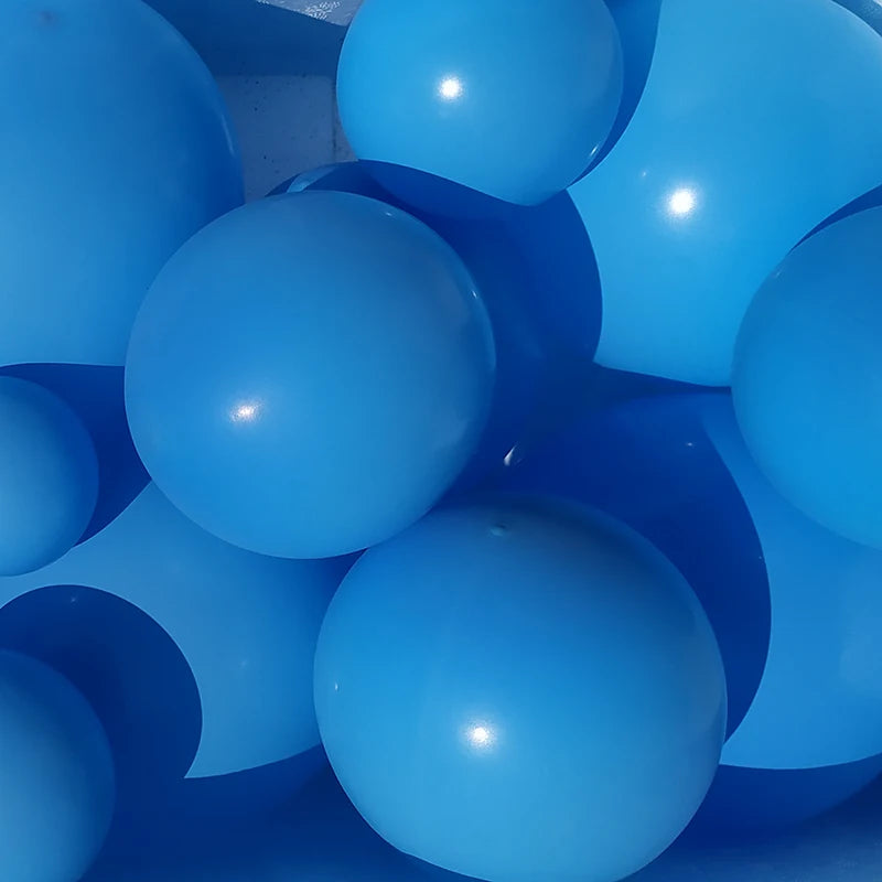 Candy color stora Latex Ballonger