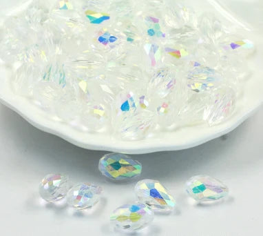 Glass drops 11x8mm