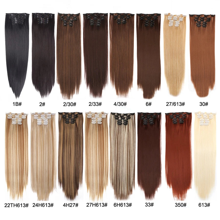 Hair extensions rakt/ lockigt