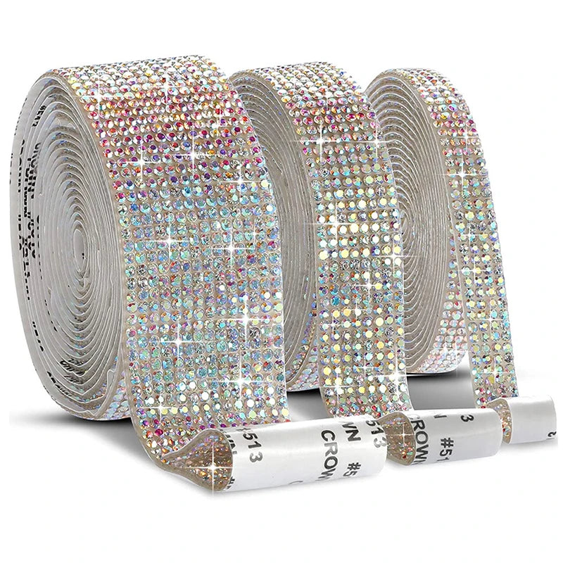 Strass tejp i olika färger