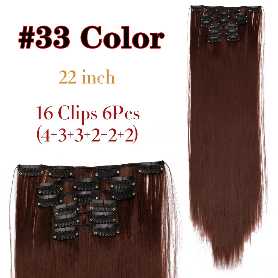 Hair extensions rakt/ lockigt